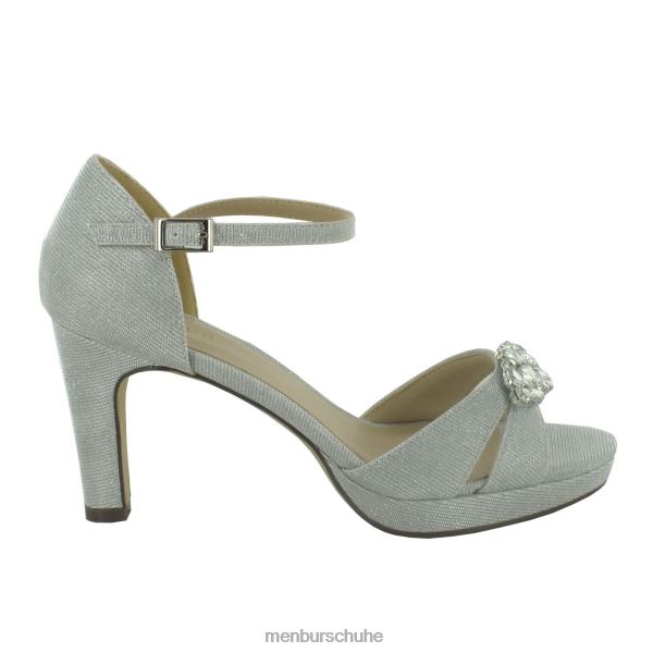 Brautschuh Menbur Burgeis Silber Frauen 2R0V02262