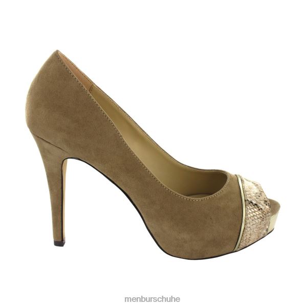 High Heels Menbur Arrecife Beige Frauen 2R0V04715