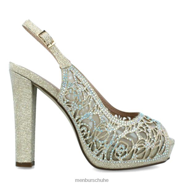 High Heels Menbur Balanello Beige Frauen 2R0V04054