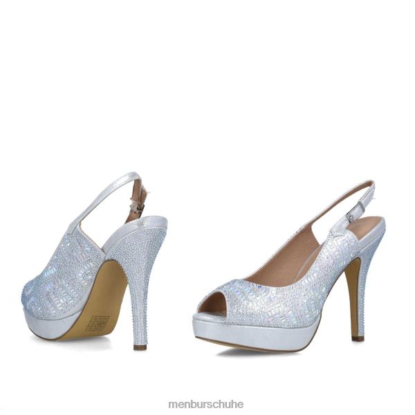 High Heels Menbur Cianita Silber Frauen 2R0V03864