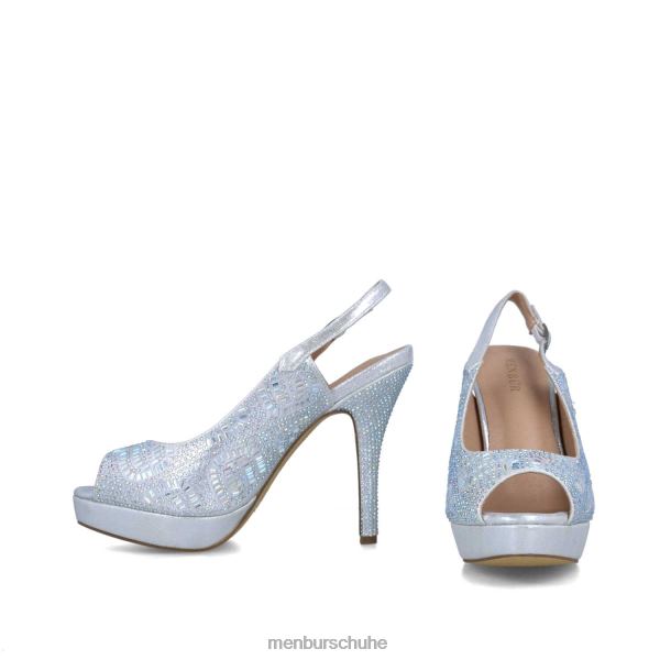 High Heels Menbur Cianita Silber Frauen 2R0V03864