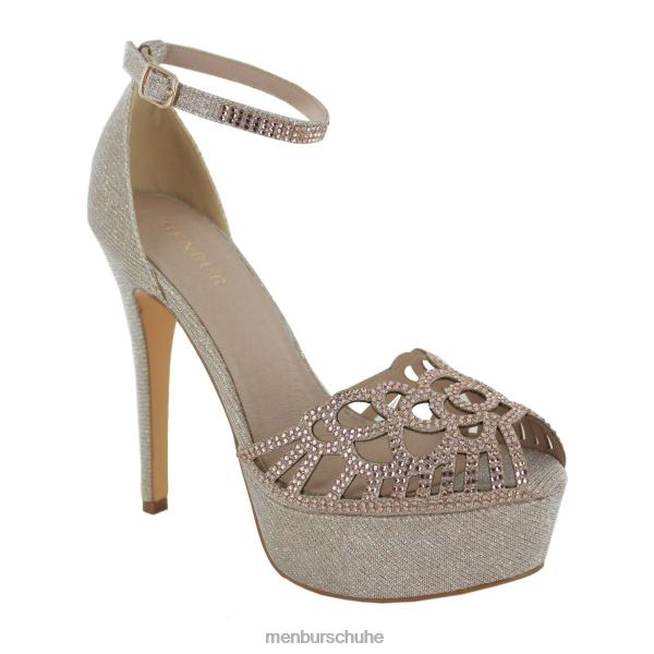 High Heels Menbur Gaudenzio Beige Frauen 2R0V04143