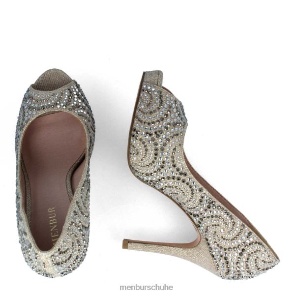 High Heels Menbur Grauson Beige Frauen 2R0V04076