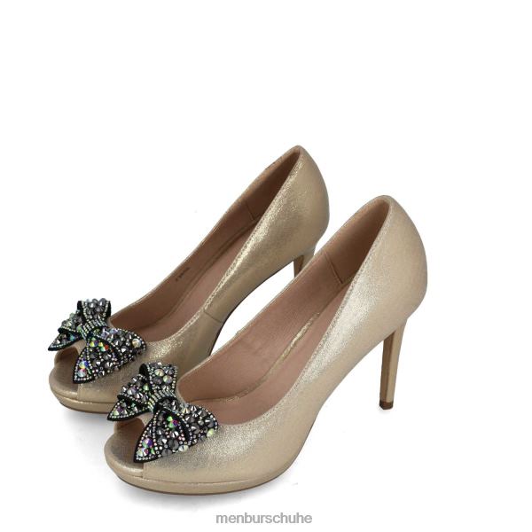 High Heels Menbur Hackmanita Gold Frauen 2R0V0797
