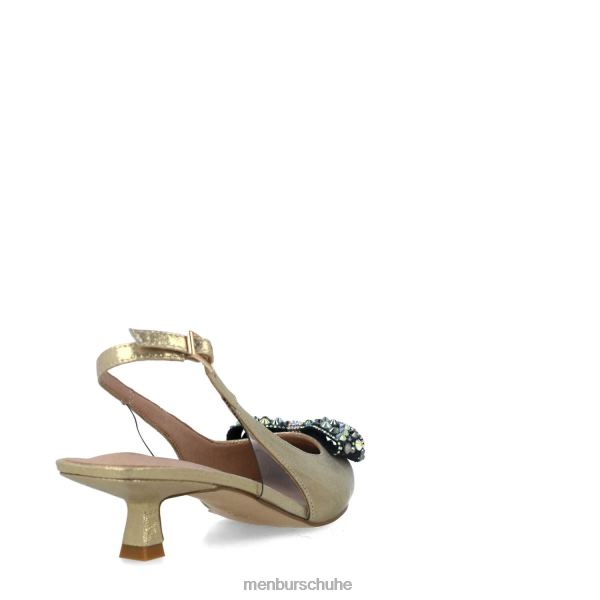 High Heels Menbur Hackmanita Gold Frauen 2R0V0812