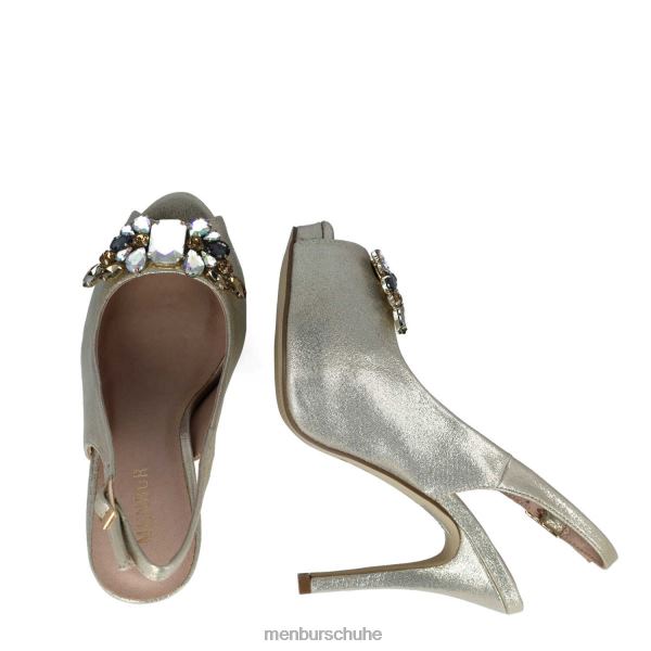 High Heels Menbur Lamia Gold Frauen 2R0V03954