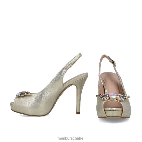 High Heels Menbur Lamia Gold Frauen 2R0V03954
