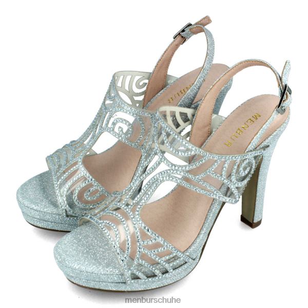 High Heels Menbur Mailand Silber Frauen 2R0V01292