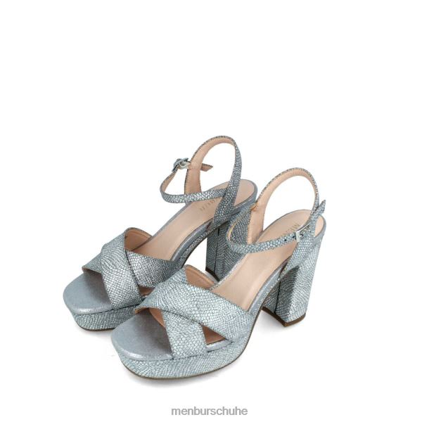 High Heels Menbur Mulecetto Silber Frauen 2R0V04051