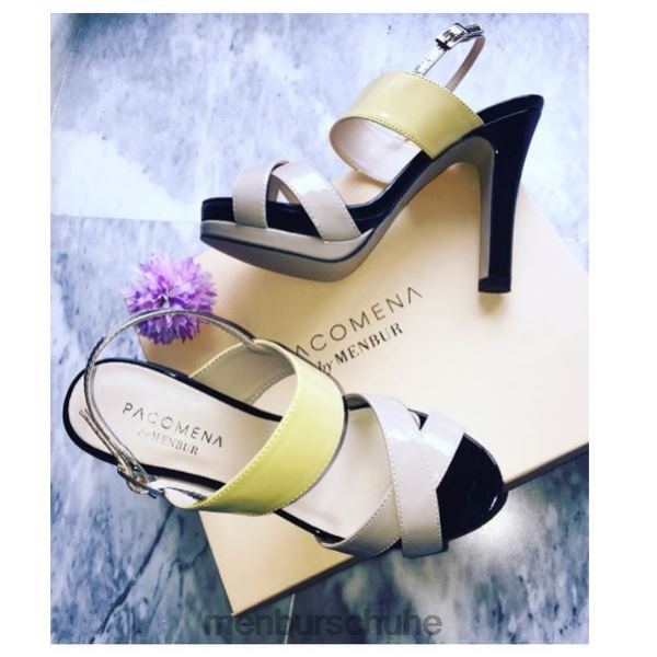 High Heels Menbur Siria Gelb Frauen 2R0V05171