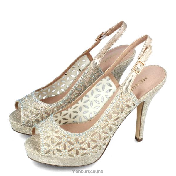 High Heels Menbur Spora Beige Frauen 2R0V04090