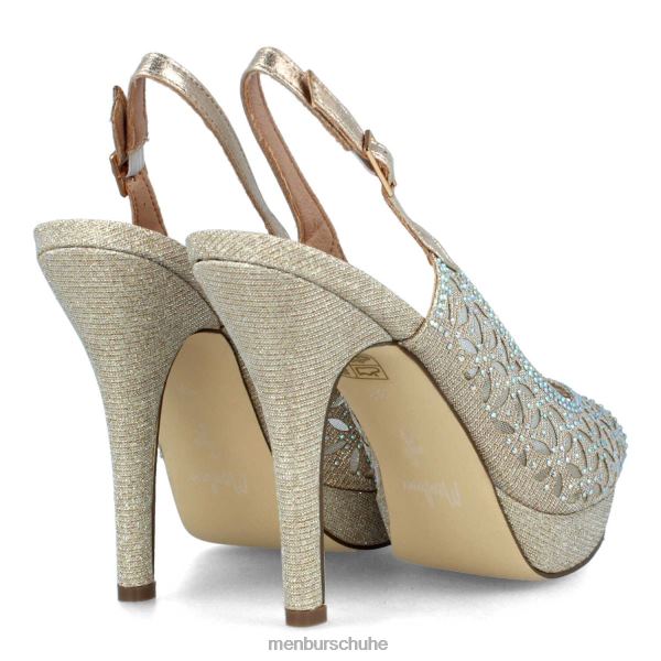 High Heels Menbur Spora Beige Frauen 2R0V04090