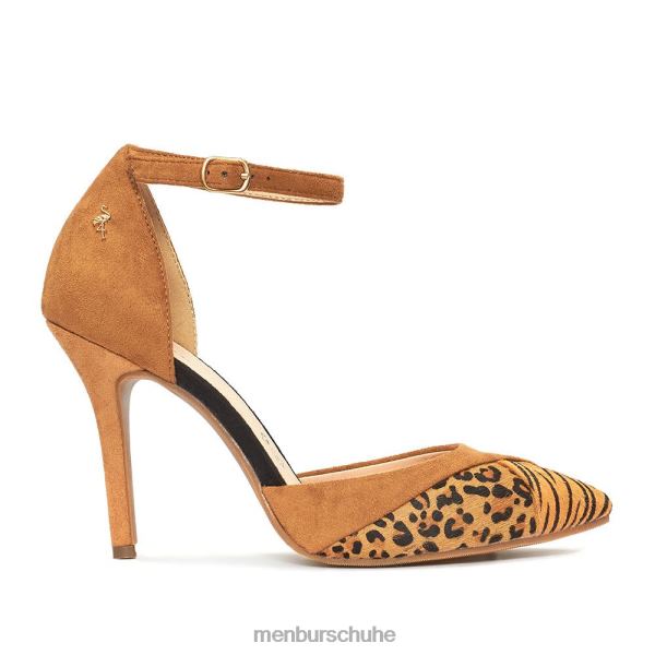 High Heels Menbur Straorino Beige Frauen 2R0V05256