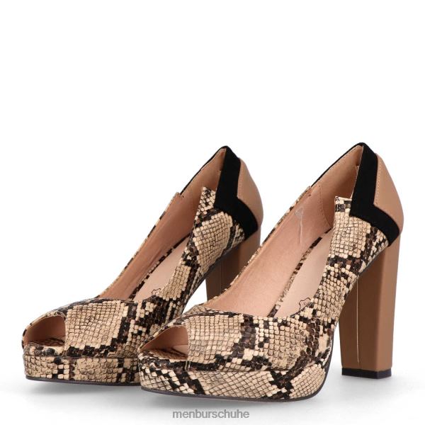 High Heels Menbur Tramonti Beige Frauen 2R0V01006