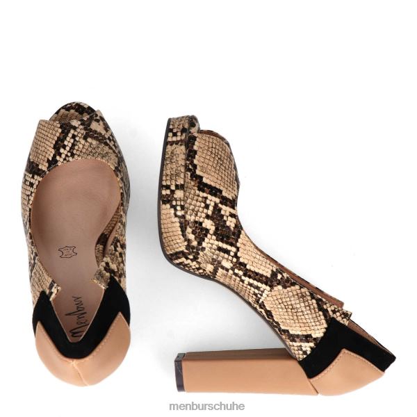 High Heels Menbur Tramonti Beige Frauen 2R0V01006