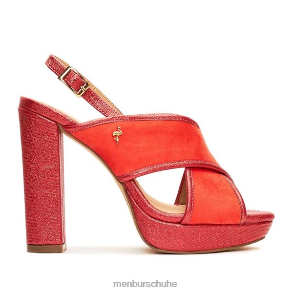 High Heels Menbur Villalba Koralle Frauen 2R0V04129