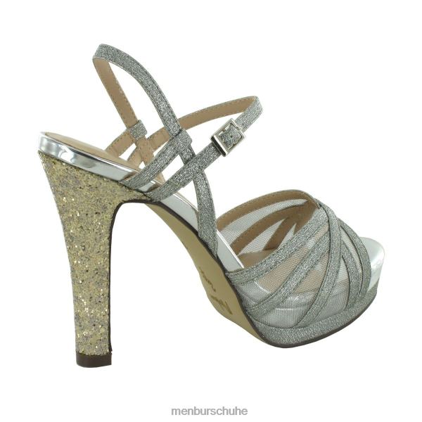 High Heels Menbur adern Silber Frauen 2R0V05182