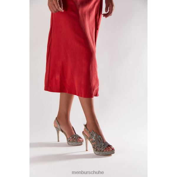 High Heels Menbur angellara grau Frauen 2R0V03965