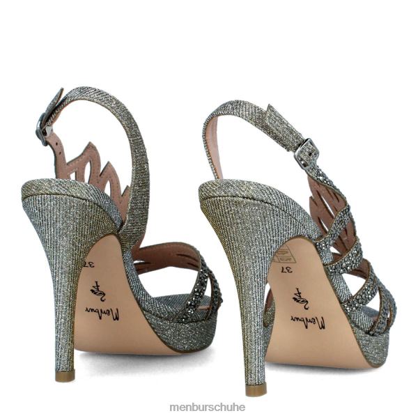 High Heels Menbur angellara grau Frauen 2R0V03965
