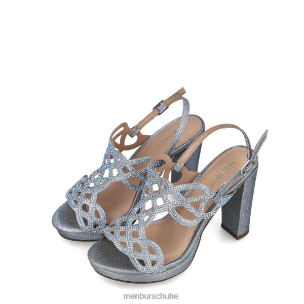 High Heels Menbur boatti Silber Frauen 2R0V01298