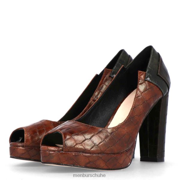 High Heels Menbur durchquert braun Frauen 2R0V0989
