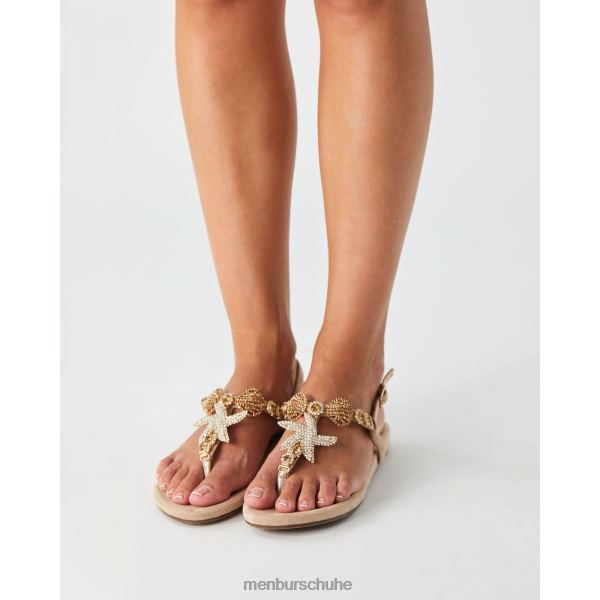 High Heels Menbur telesforo Beige Frauen 2R0V05005