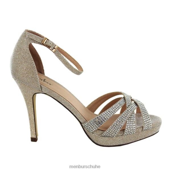 High Heels Menbur turovio Beige Frauen 2R0V01063