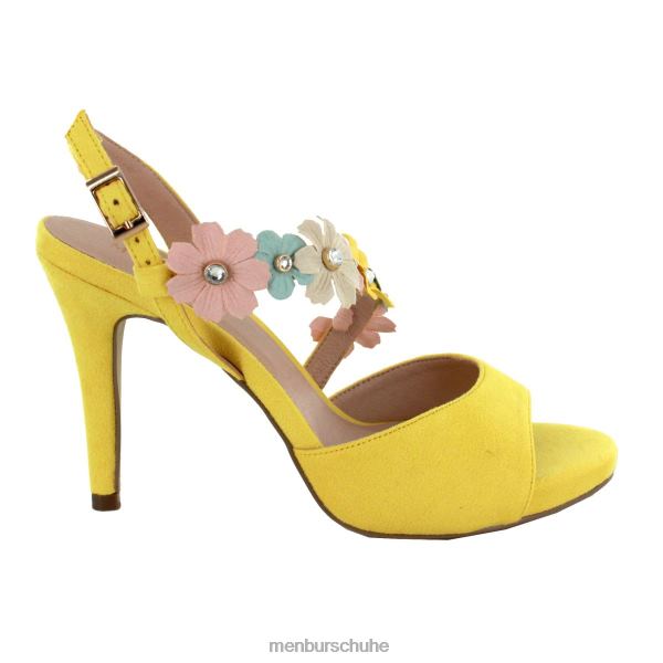 High Heels Menbur vescovile Gelb Frauen 2R0V01085