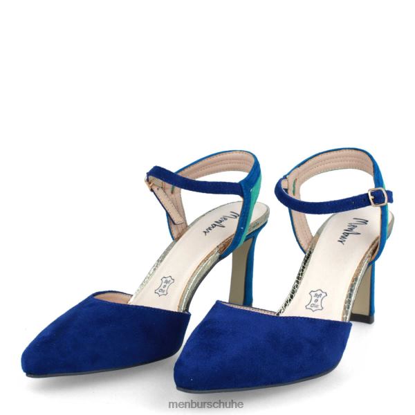 Lässiger, schicker Schuh Menbur Alezio Azul mittel Frauen 2R0V03515