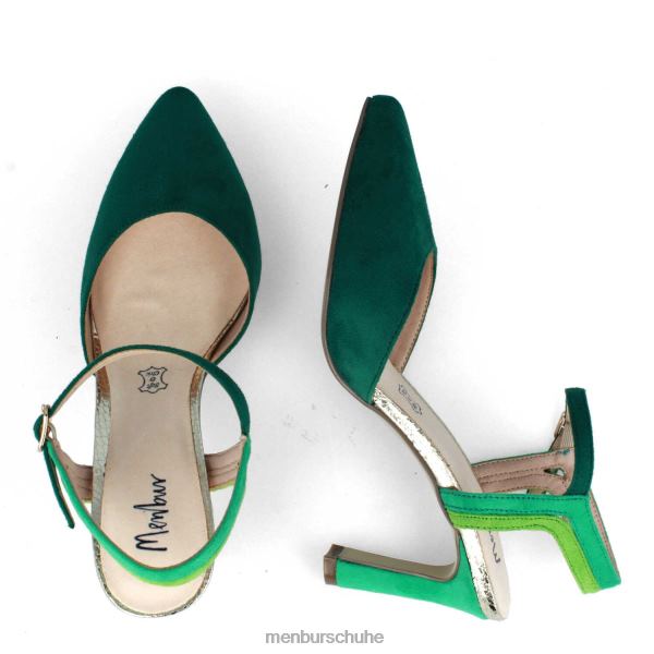 Lässiger, schicker Schuh Menbur Alezio Grün Frauen 2R0V03514