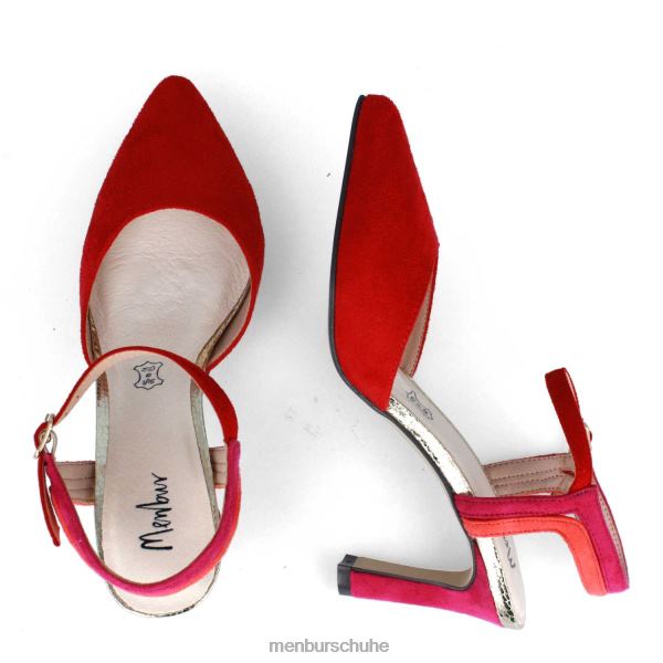 Lässiger, schicker Schuh Menbur Alezio Rot Frauen 2R0V0463