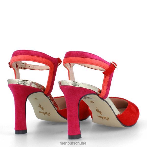 Lässiger, schicker Schuh Menbur Alezio Rot Frauen 2R0V0463