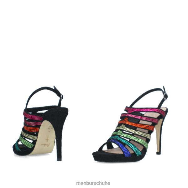 Lässiger, schicker Schuh Menbur Apulien Schwarz Frauen 2R0V0250