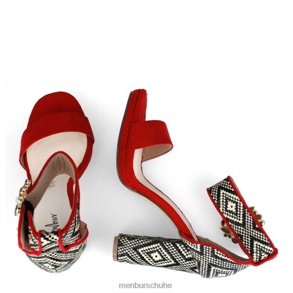 Lässiger, schicker Schuh Menbur Arola Rot Frauen 2R0V03038