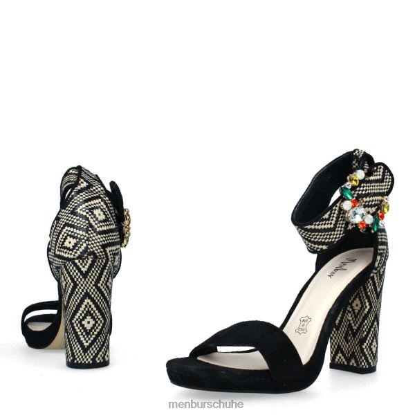 Lässiger, schicker Schuh Menbur Arola Schwarz Frauen 2R0V0212