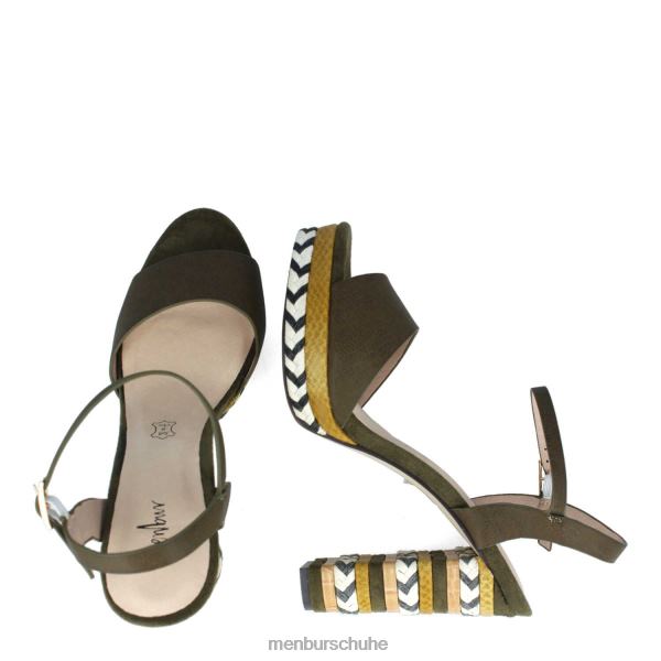 Lässiger, schicker Schuh Menbur Ballabio Grün Frauen 2R0V03051