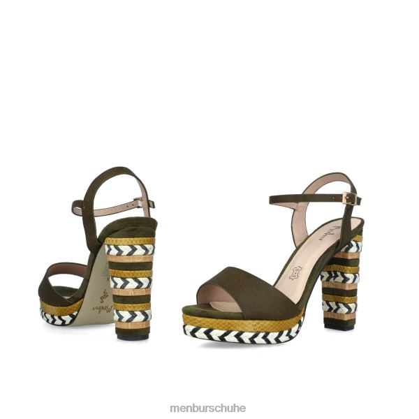 Lässiger, schicker Schuh Menbur Ballabio Grün Frauen 2R0V03051