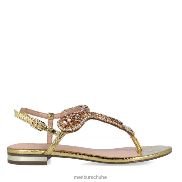 Lässiger, schicker Schuh Menbur Bertagia Gold Frauen 2R0V0470
