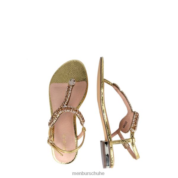 Lässiger, schicker Schuh Menbur Bertagia Gold Frauen 2R0V0470