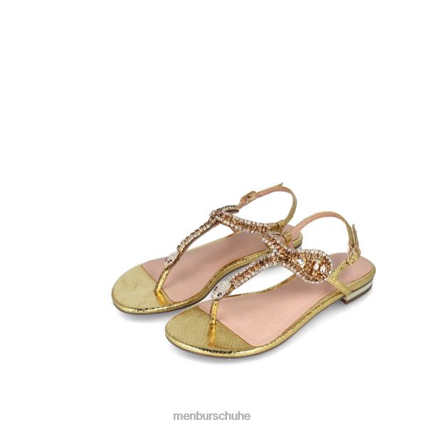 Lässiger, schicker Schuh Menbur Bertagia Gold Frauen 2R0V0470