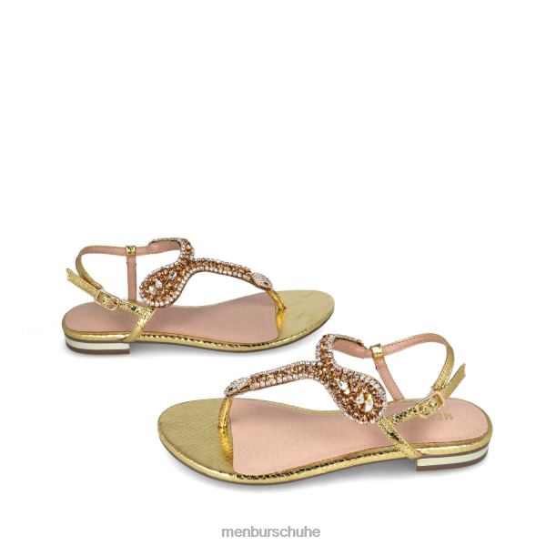 Lässiger, schicker Schuh Menbur Bertagia Gold Frauen 2R0V0470