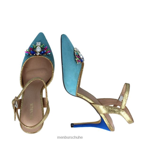 Lässiger, schicker Schuh Menbur Bertigaro Azul mittel Frauen 2R0V03135