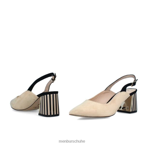 Lässiger, schicker Schuh Menbur Bonavicina Beige Frauen 2R0V0227