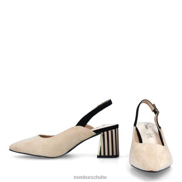 Lässiger, schicker Schuh Menbur Bonavicina Beige Frauen 2R0V0227