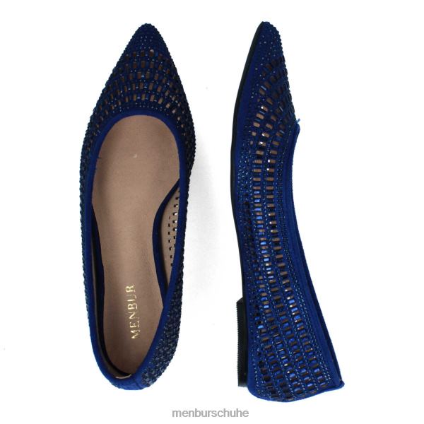 Lässiger, schicker Schuh Menbur Bonorva Azul mittel Frauen 2R0V03260