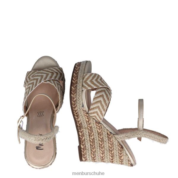 Lässiger, schicker Schuh Menbur Campofilon Gold Frauen 2R0V03079