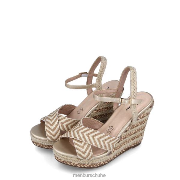 Lässiger, schicker Schuh Menbur Campofilon Gold Frauen 2R0V03079