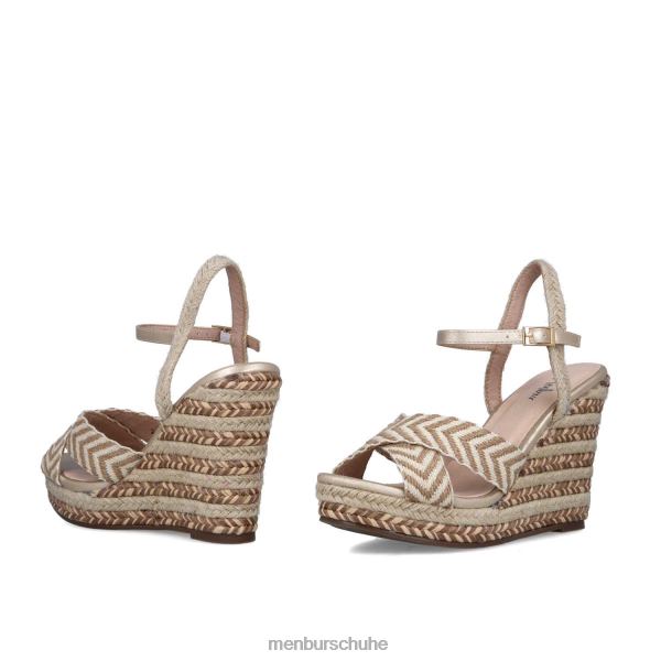 Lässiger, schicker Schuh Menbur Campofilon Gold Frauen 2R0V03079