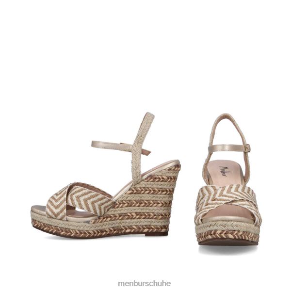 Lässiger, schicker Schuh Menbur Campofilon Gold Frauen 2R0V03079