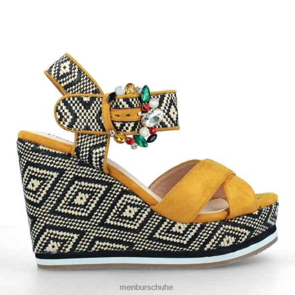 Lässiger, schicker Schuh Menbur Castello Gelb Frauen 2R0V03193